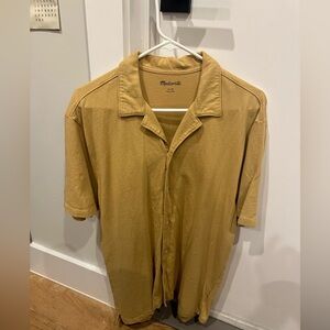 Madewell button down shirts - Mustard - Size Medium